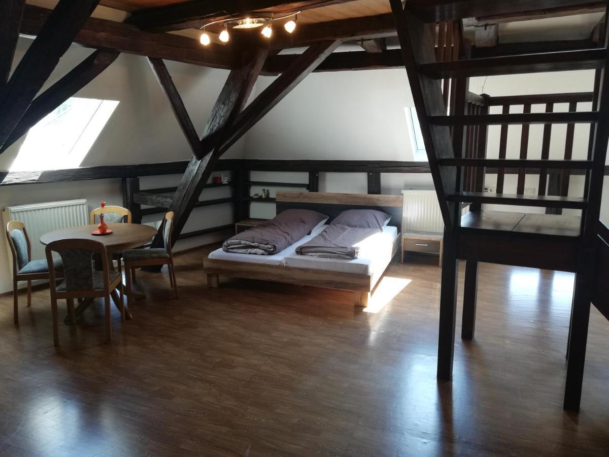 Ferienwohnung Grüner Baum Naila Exterior foto