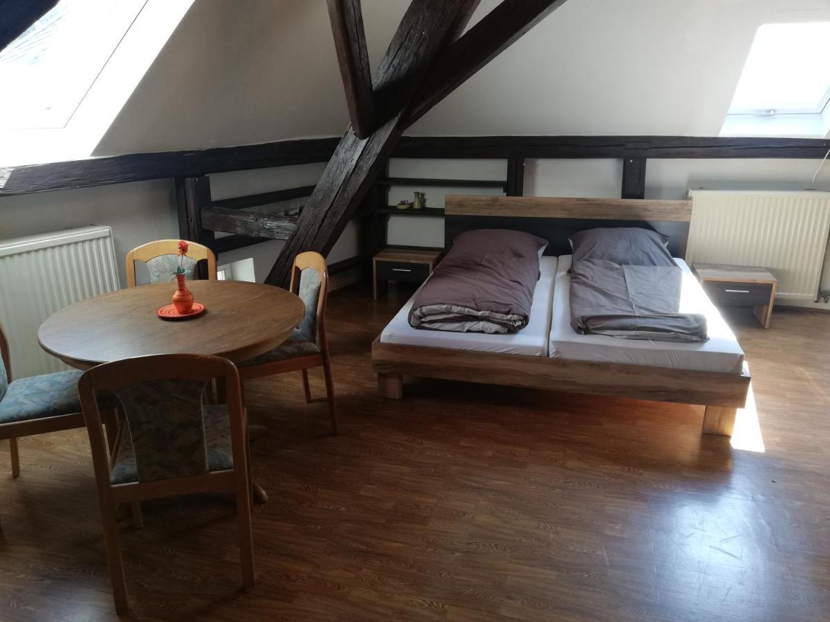 Ferienwohnung Grüner Baum Naila Exterior foto